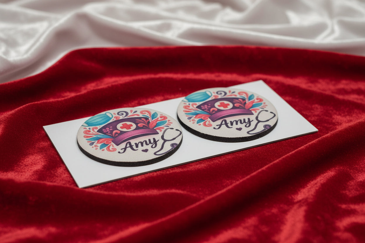 Custom Order Spotlight: Nurse & Doctor Car Coaster Collection (1 of 7)