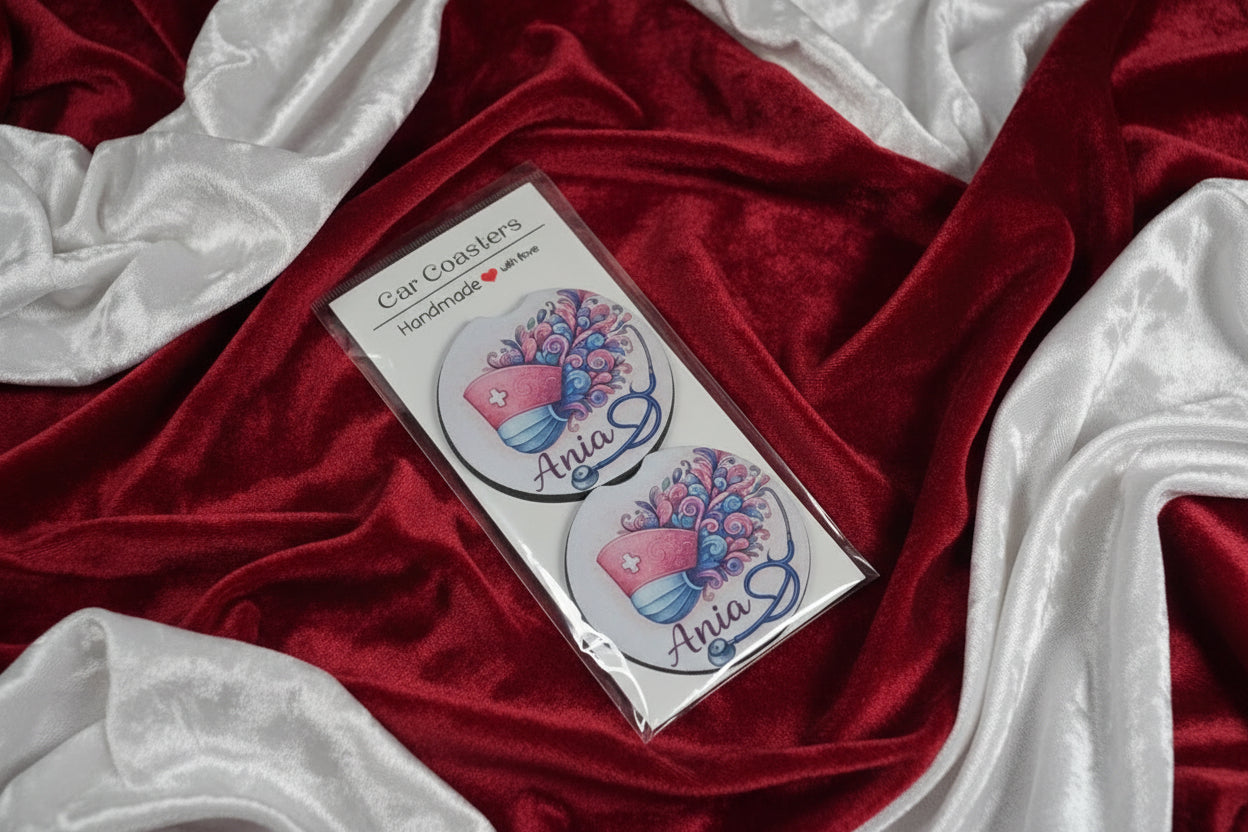 Custom Order Spotlight: Nurse & Doctor Car Coaster Collection (2 of 7)