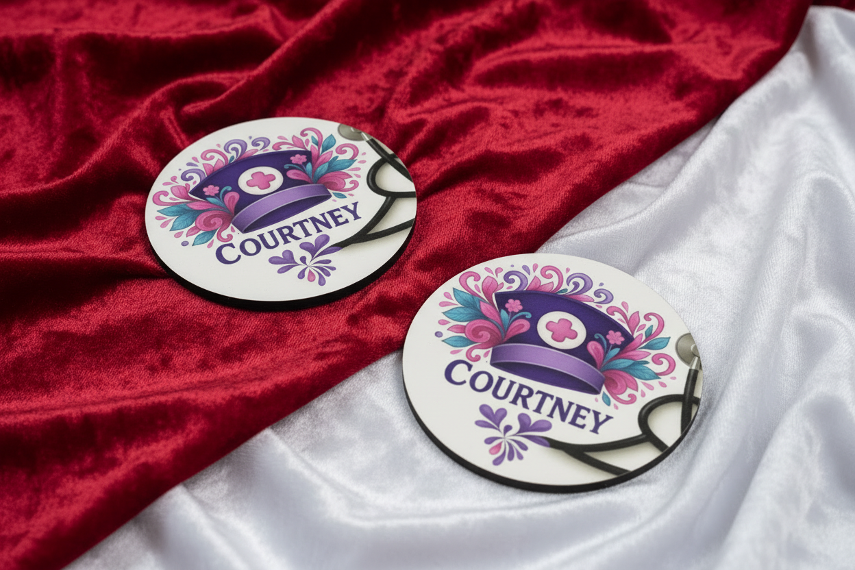 Custom Order Spotlight: Nurse & Doctor Car Coaster Collection (3 of 7)