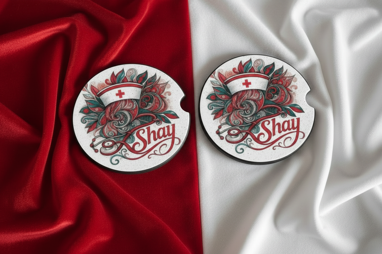 Custom Order Spotlight: Nurse & Doctor Car Coaster Collection (4 of 7)
