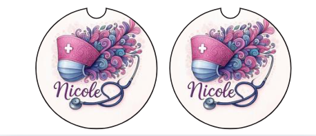Spotlight: Medical Professional Car Coaster (7 Items)