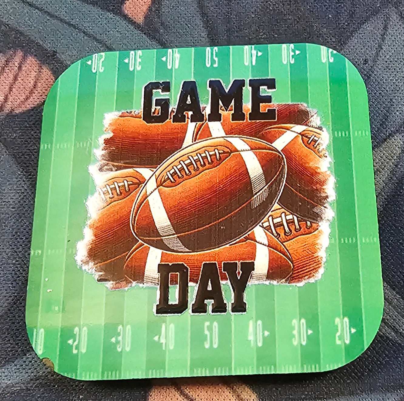 Magnets - Square - Football Inspired  - Limited Only One Available
