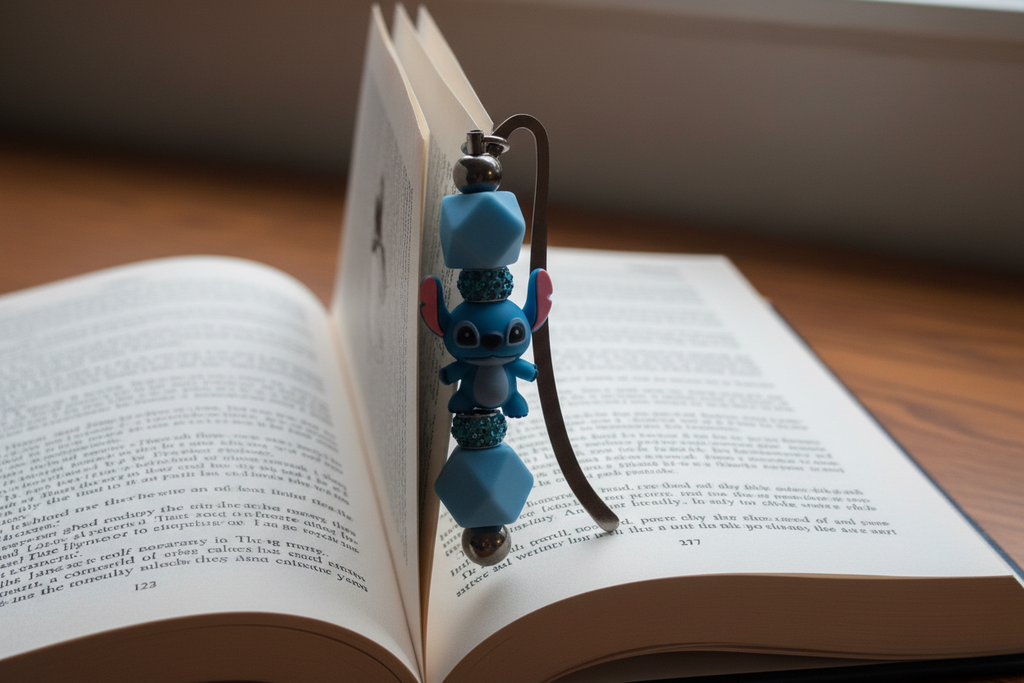 Unique Beaded Handmade Slide-In Bookmarks - 08